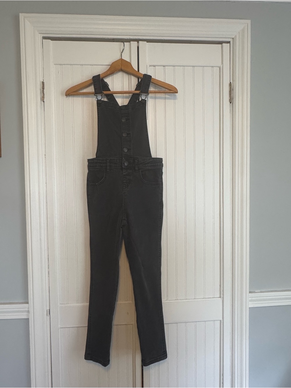 Cat & Jack Charcoal Black Kids Overalls